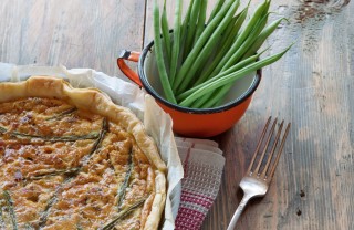 torta salata taccole biete