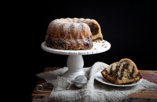 ciambella dolce soffice olio cacao 