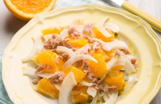 insalata arance finocchi carpaccio