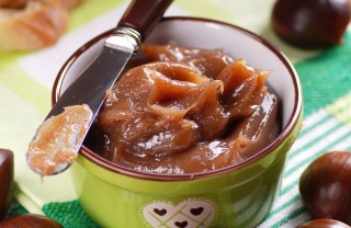 Marmellata di castagne alla vaniglia