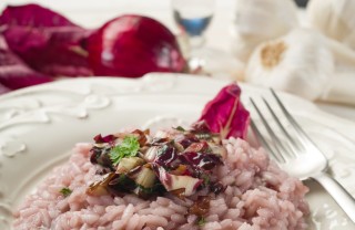 risotto al radicchio rosso
