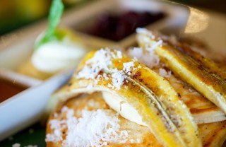 banana pancakes canarie tortitas platanos platano