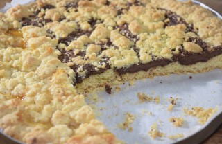 sbrisolona nutella crumble