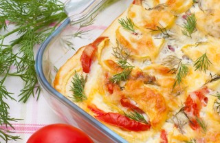 gratin finocchi pomodoro verdure