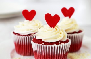 Red Velvet Cupcakes San Valentino USA