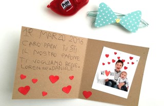 Il biglietto d’auguri per la Festa del Papà Il biglietto d’auguri per la Festa del Papà