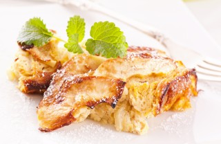 Torta di pane e mele