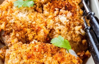 Merluzzo gratinato al forno