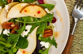 Insalata con pere e mele