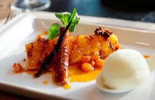 Ananas arrosto alle spezie 