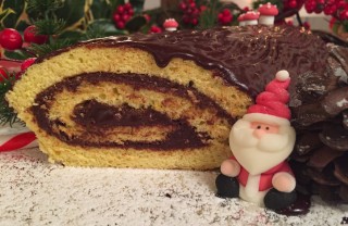 Tronchetto di Natale baby friendly