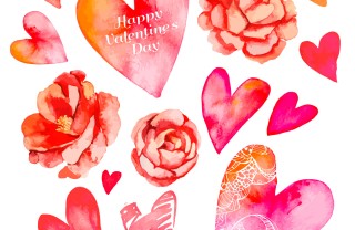 decoupage san valentino, decoupage san valentino decorazioni floreali, decoupage san valentino motivi floreali, decoupage san valentino casa