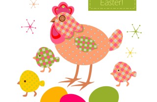 decoupage pasquale, decoupage pasqua, decoupage vetro