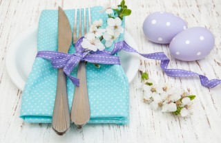 tavola pasquale, fermatovaglioli pasquali, tavola pasqua