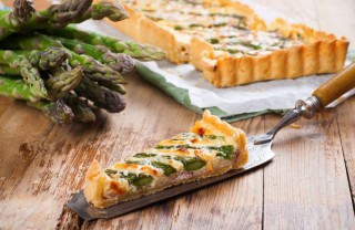 torta salata, ricette cucina, asparagi