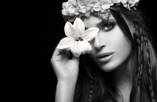 acconciature capelli, anni 70, boho chic