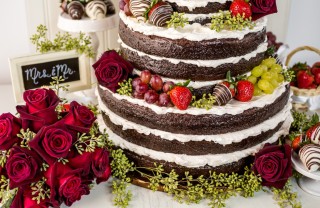 torta nuziale, naked cake, matrimonio