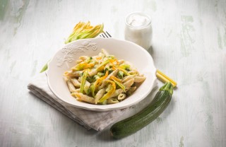 primi piatti fiori zucca, pasta fiori zucca