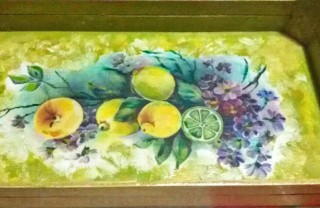 come riciclare cassette frutta, cassette frutta decoupage