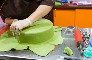 dummy cake polistirolo, cake design polistirolo