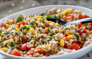 insalata riso, farro, ricette estive