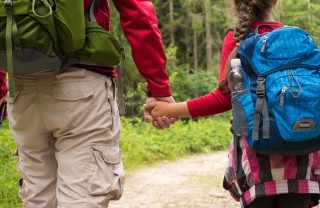 trekking, bambini, percorsi