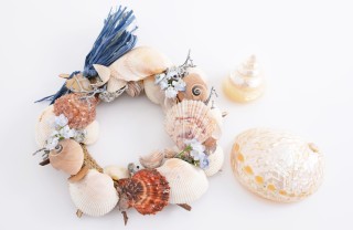 lavoretti conchiglie mare, conchiglie idee creative