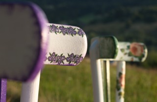 recupero sedie vecchie, decoupage sedie