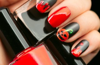 nail art Halloween