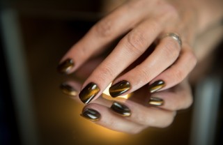 nail art, decorazione unghie, specchio