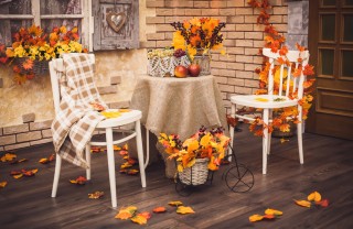 idee per decorare casa autunno, decorazioni autunnali fai da te