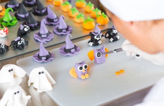 decorazioni pasta di zucchero Halloween