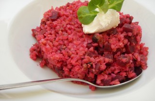 risotto, barbabietola rossa, ricette salate