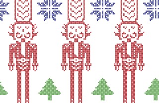 disegni natale punto croce, schemi punto croce natale, disegni punto croce natalizio