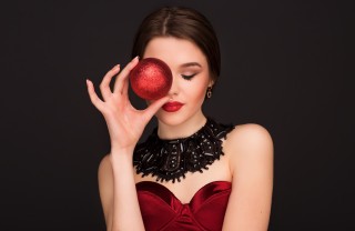 Natale, makeup, truccarsi