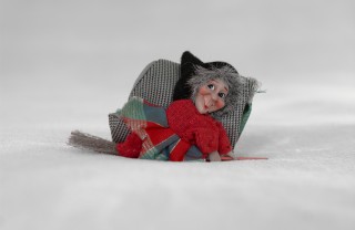 Befana, segnaposto