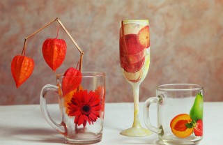 Come decorare i bicchieri di vetro con il decoupage come decorare bicchieri di vetro, decoupage vetro