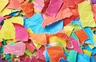 riciclo creativo di carta e decorazioni, spunti riciclo creativo carta