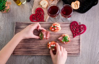 san valentino, menu semplice, ricette