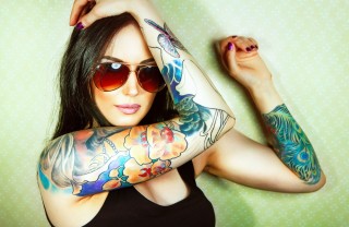 tatuaggio, donna