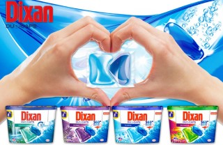 Dixan Duo Caps, bucato perfetto, lavatrice
