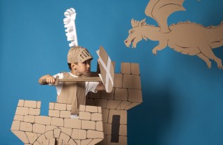 Giocattoli di cartone fai da te giochi cartone riciclato
