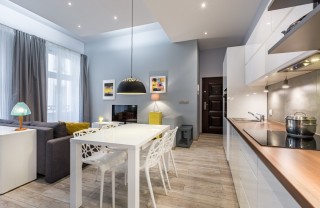arredamento, monolocale, moderno