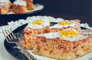 torta di riso, ricette, mandorle