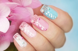 nail art, decorazione unghie, primavera
