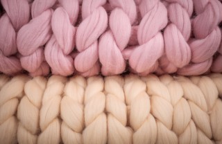 Come fare copertina con l'arm knitting copertina neonato senza ferri, arm knitting, lavori maglia bambini