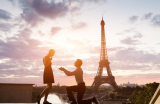 Proposta di matrimonio a Parigi fidanzamento, Parigi
