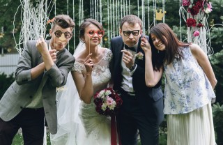 sposi, amici