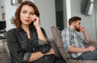 uomo, donna, paura di amare