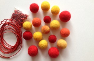 collane feltro fai da te